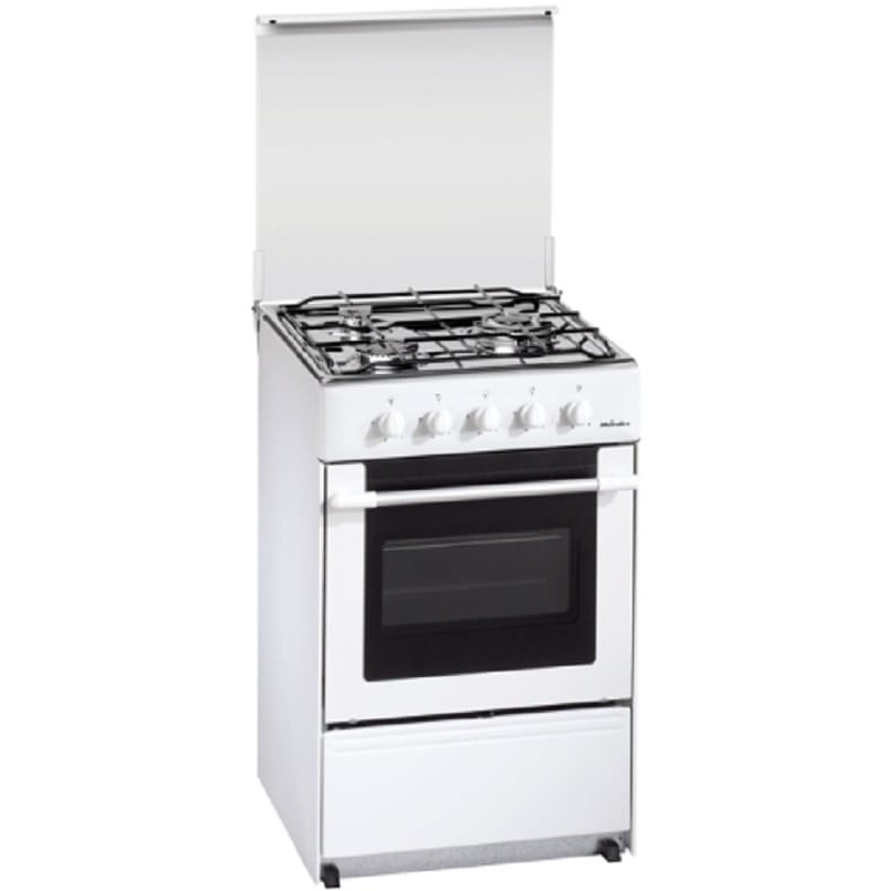 Cocina Meireles G1530DVW1 de 3 Zonas Blanca Gas Butano