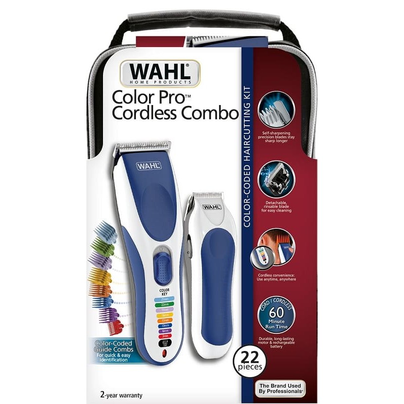 Cortapelo Afeitadora Wahl Combo Profesional