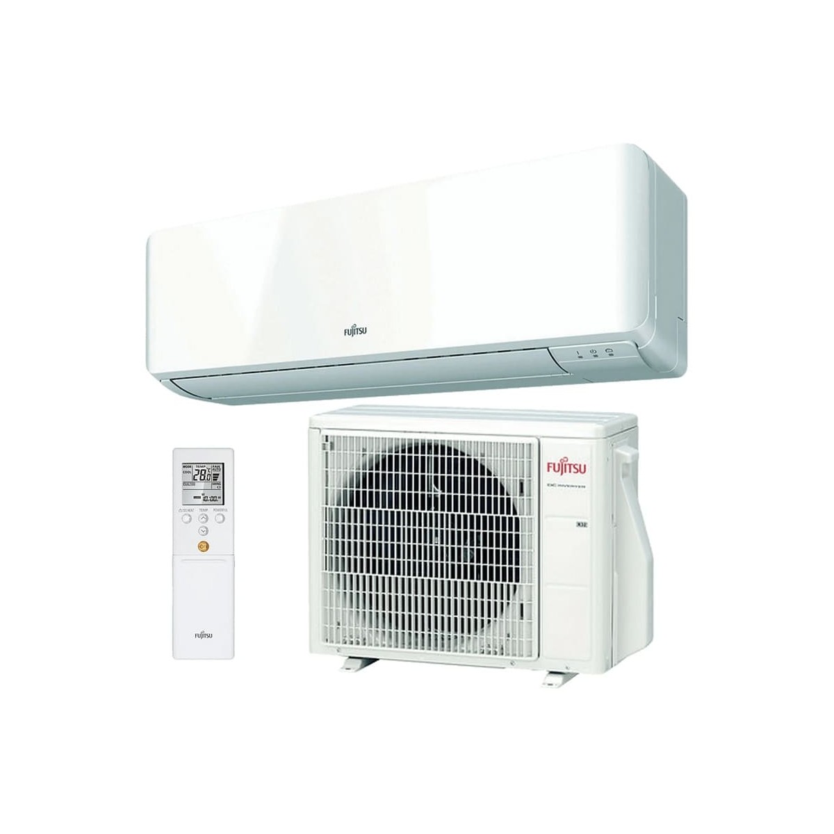 Aire Acondicionado Fujitsu ASY35UIKMCC de 3010Fr Inverter