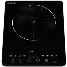 Comprar Placa de Inducción Portátil Nevir NVR-INDPT100 de 35cm 1 Zona Oferta Outlet