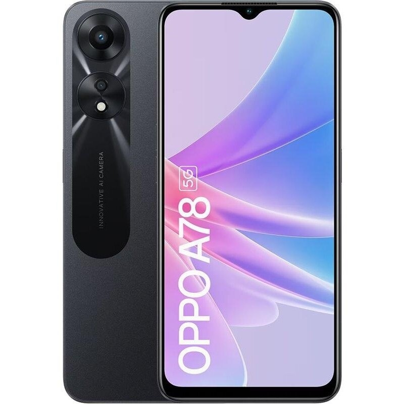 Telefono OPPO A78 6,56" HD+ 5G 8GB 128GB Black