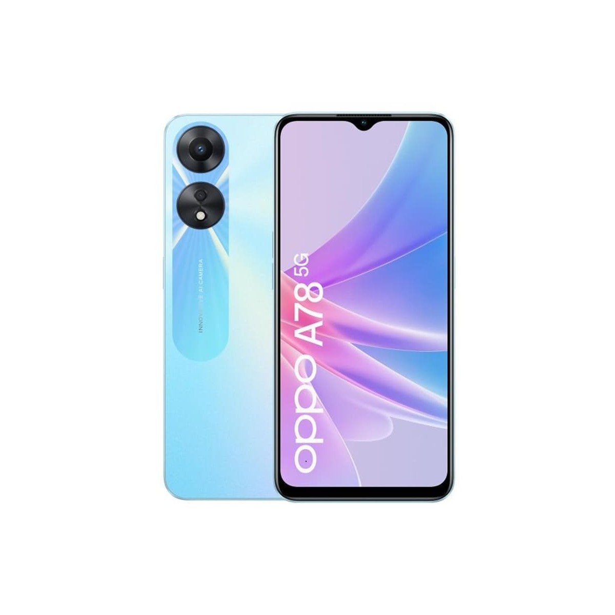 elefono OPPO A78 6,56" HD+ 5G 8GB 128GB Azul