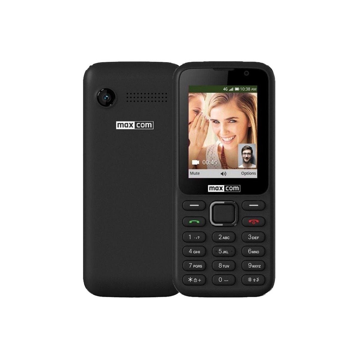 TELEFONO MOVIL MAXCOM MK241 2,4" 4G VOLTE BLACK 2,4"