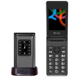 Comprar TELEFONO CONCHA 2.8\'+1.77\' X28-BKC NEGRO CON BASE Oferta Outlet