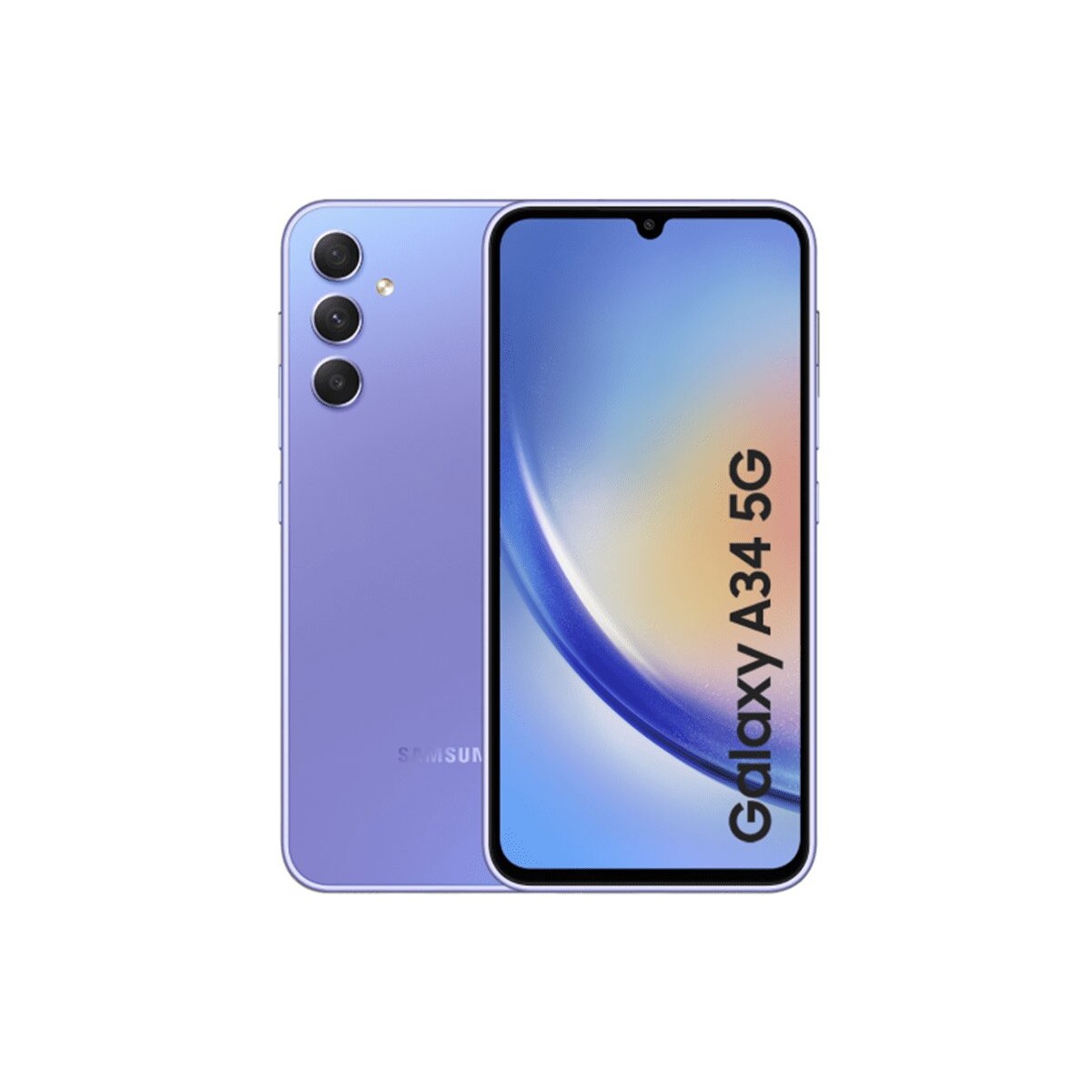 TELEFONO 5G 6.6" GALAXY A34 8GB 256GB VIOLETA