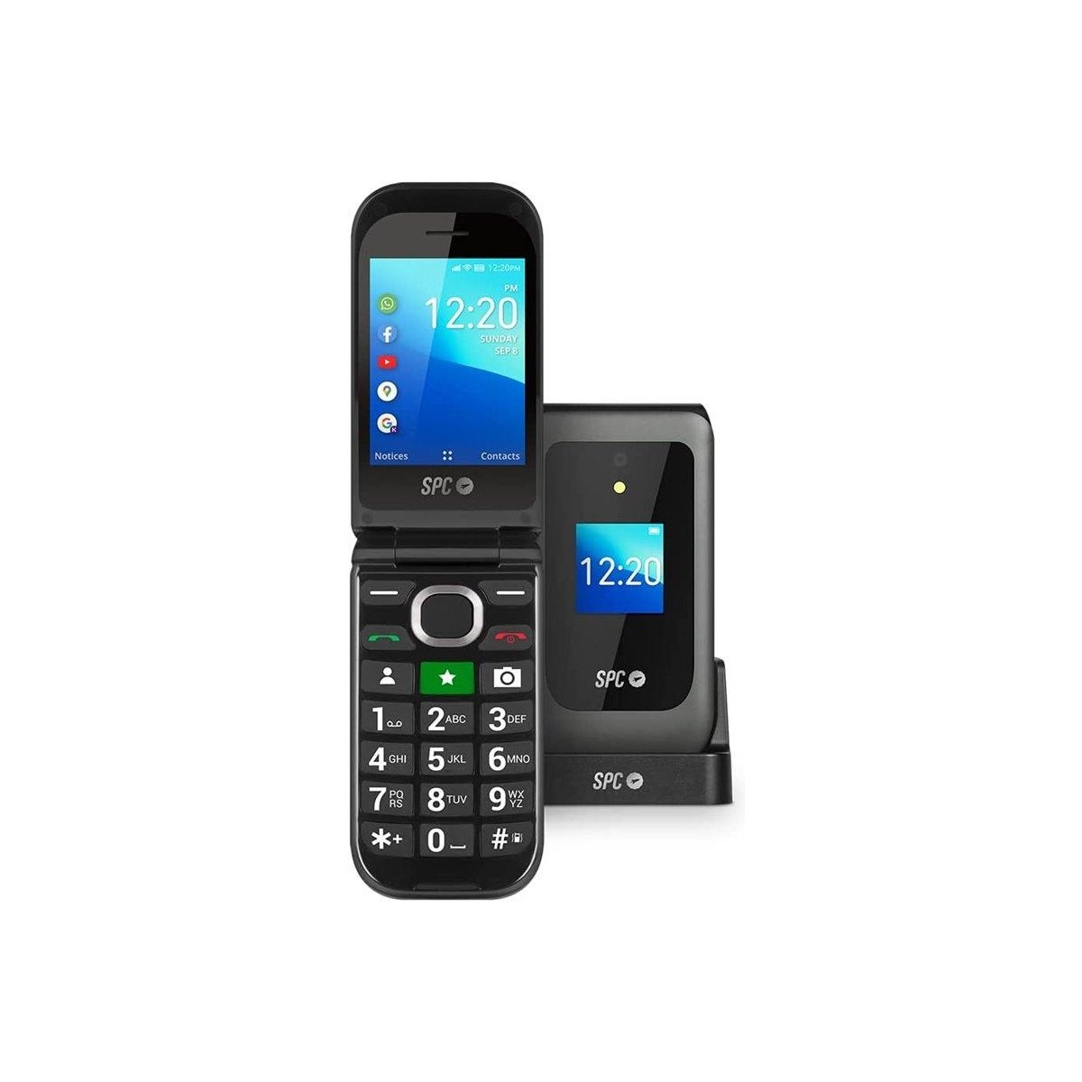 Telefono Movil Spc Jasper 2 4g 2327n Negro 1,44" Android