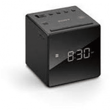 Radio Reloj Sony ICFC1B Negro