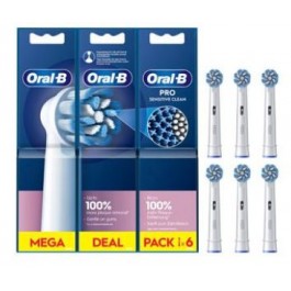 RECAMBIO ORAL-B CEPILLO DENTAL EB60-6 (2+2+2) SENSITIVE