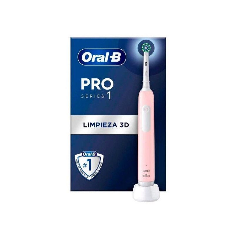 CEPILLO DENTAL ORAL-B PRO1 PINK (EB50RX + EB60X)