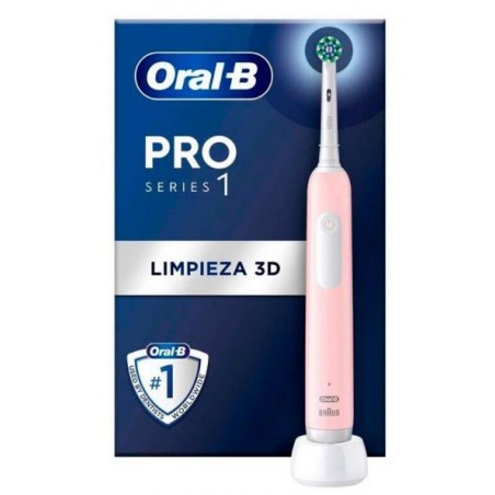 CEPILLO DENTAL ORAL-B PRO1 PINK (EB50RX + EB60X)