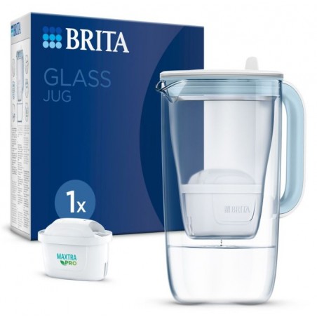 Jarra Brita de Cristal con filtro Maxtra Pro All-in-One