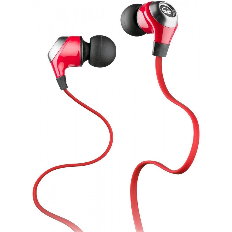 Auriculares Monster N-Lite rojo caramelo manzana