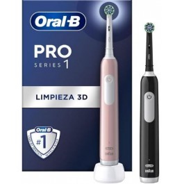 Comprar Cepillo Dental ORAL-B Pro Series 1 Pack Doble Rosa/Negro Oferta Outlet