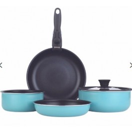 Batería de Cocina Amercook CKB012 5 piezas Azul