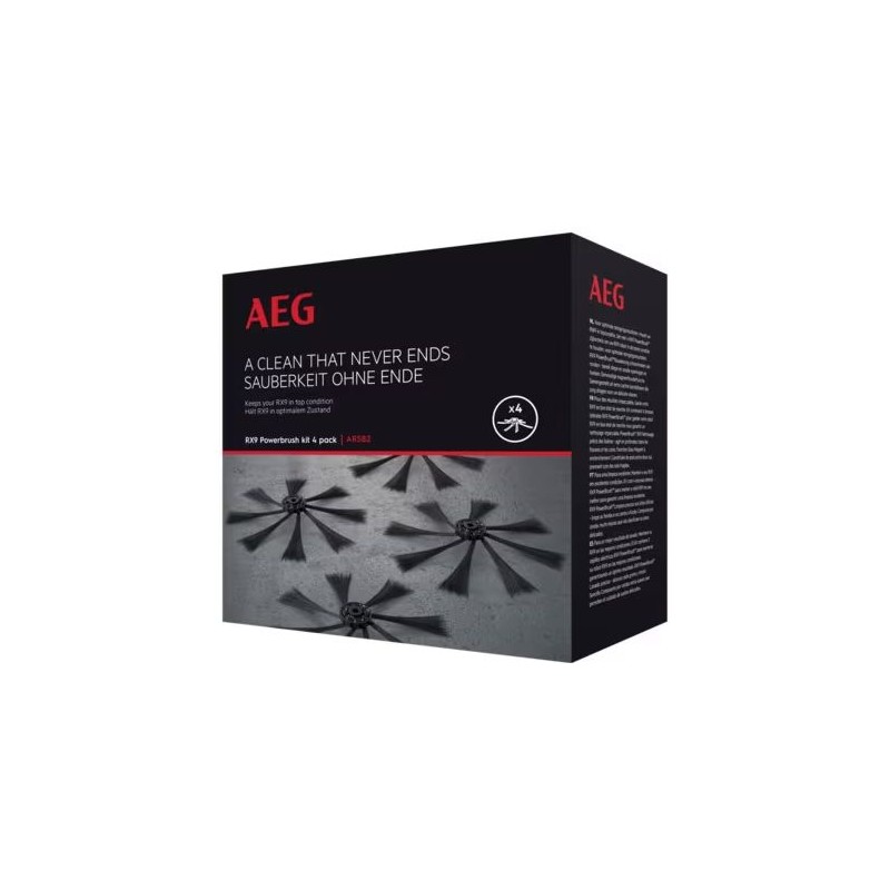 Cepillo AEG ARSB2 Pack de 4 cepillos PowerBrush