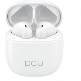 Comprar Auriculares de Boton DCU Earbuds Blanco Bluetooth Oferta Outlet