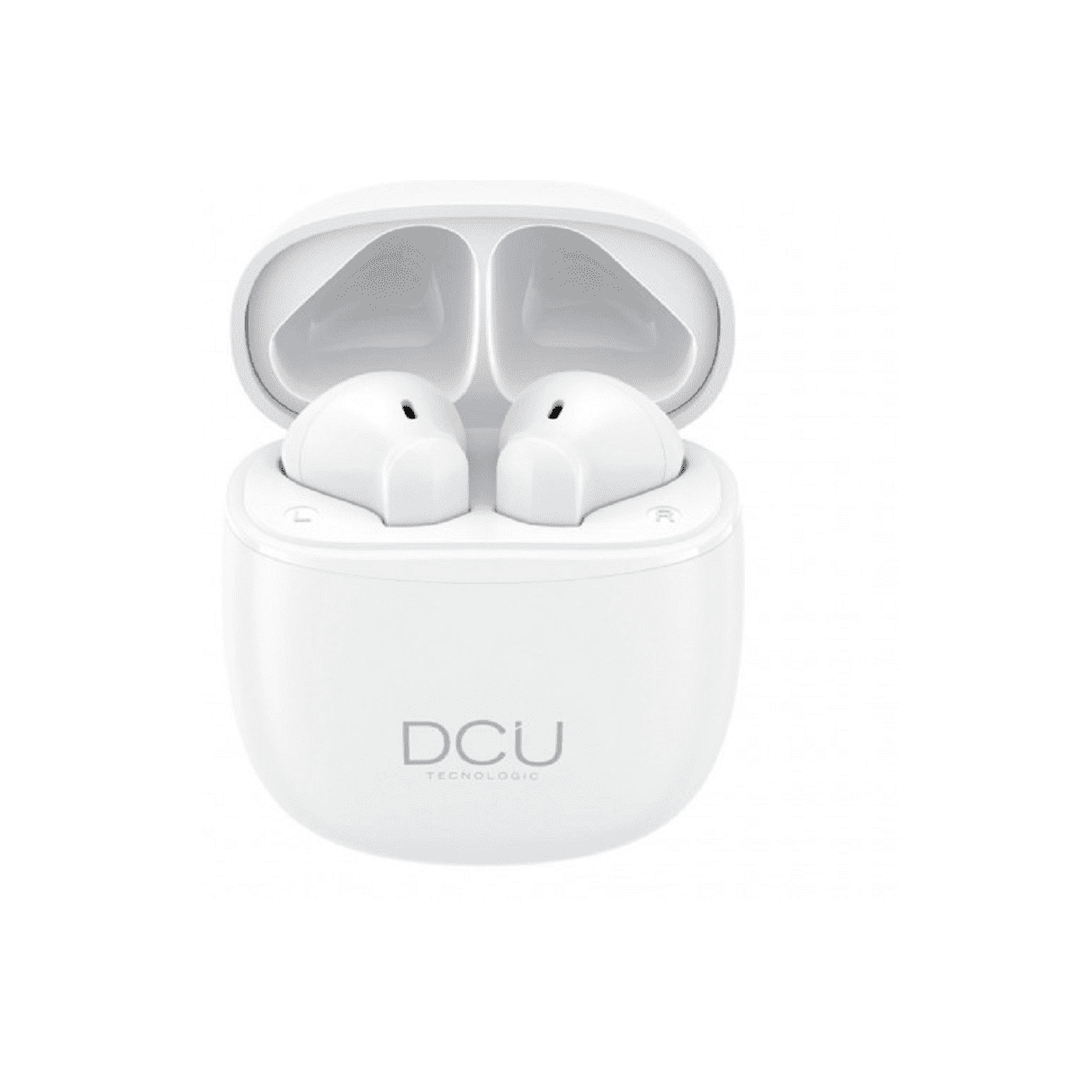 Auriculares de Boton DCU Earbuds Blanco Bluetooth