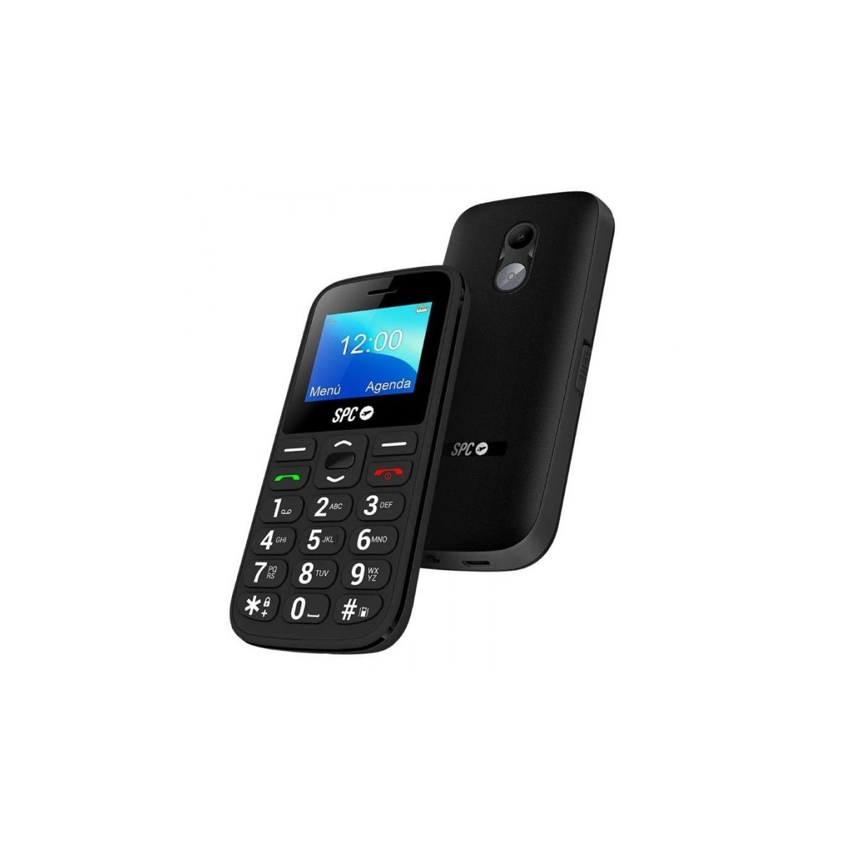 Telefono SPC FORTUNE 2 4G BLACK / MÓVIL 1.77"