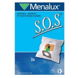 Bolsa de Aspirador Menalux SOS-ST 3 unidades