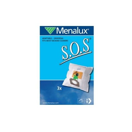 Bolsa de Aspirador Menalux SOS-ST 3 unidades