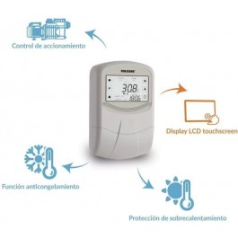 Controlador Calefaccion Solar Vulcano 700851 Digital