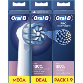 Recambio Oral B Sensitive Clean Pack 9 uds