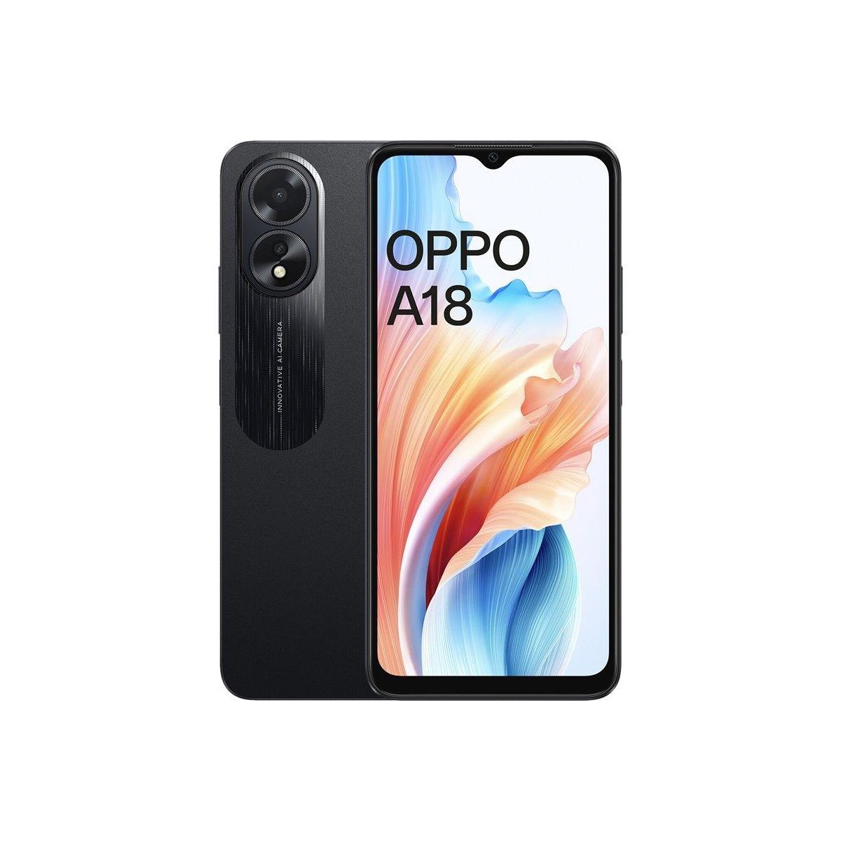 Telenofo Movil Oppo A18 de 4+128GB Negro