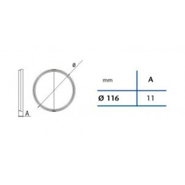 Comprar Valvula Cata antirretorno de 120mm Oferta Outlet