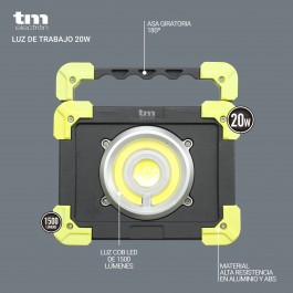 Linterna TM Electron TMTOR020 De 20W Cob LED