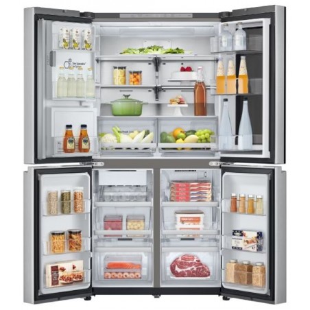 Frigorifico Americano Lg GMG960MBEE de 180cm Inox No Frost