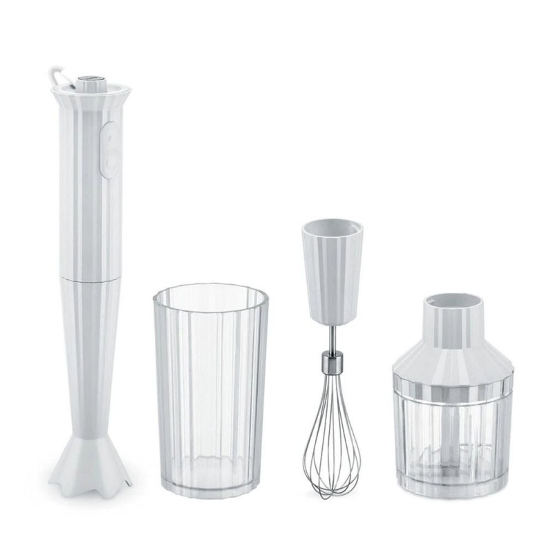 Batidora Mano Alessi Plisse MDL10S W Blanco Accesorios