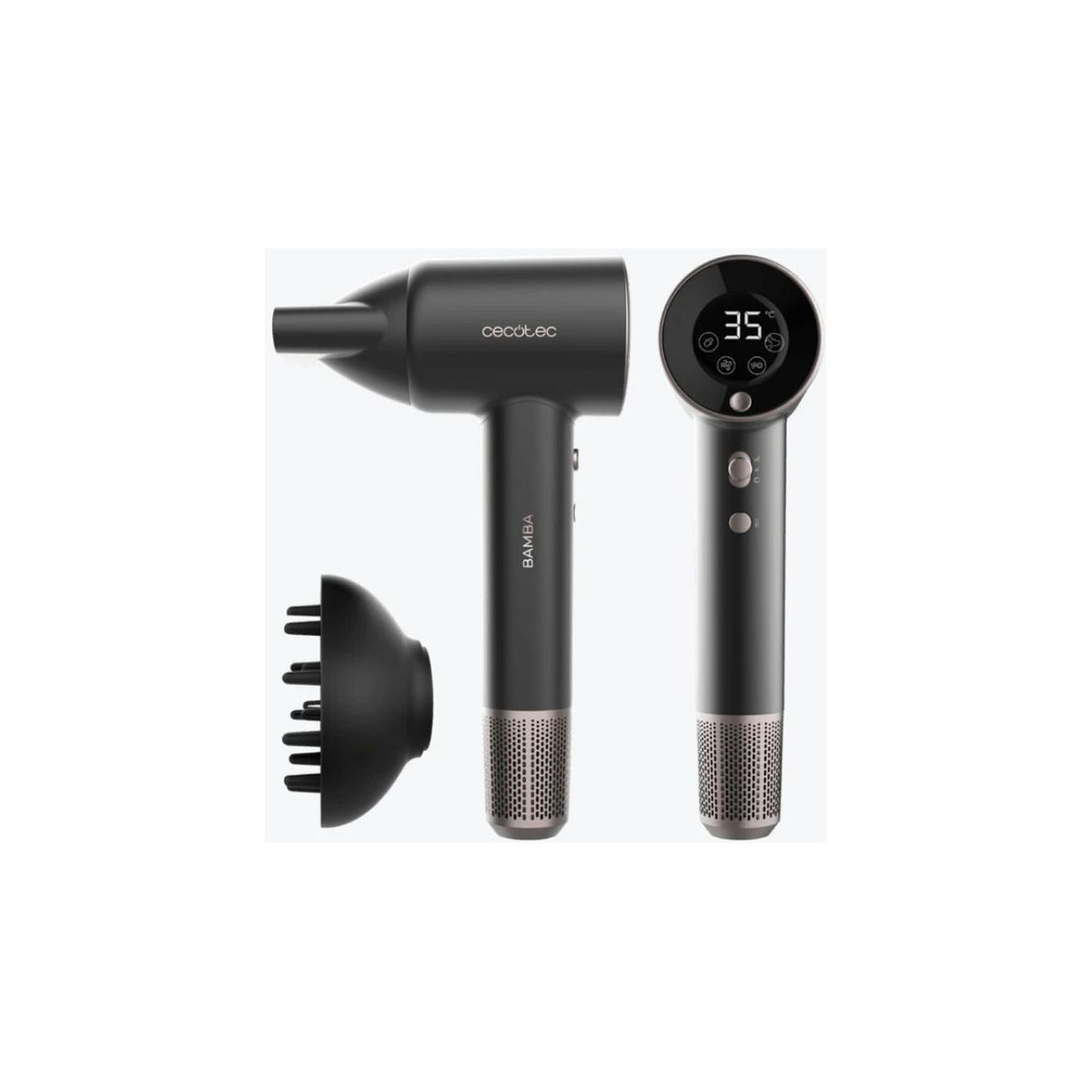 Secador de Pelo Cecotec Bamba Ionicare Rockstar Airsonic