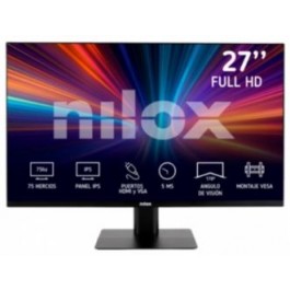 Monitor Nilox NXM27FHD11 de 27" Full HD, IPS, HDMI, VGA Y 5MS