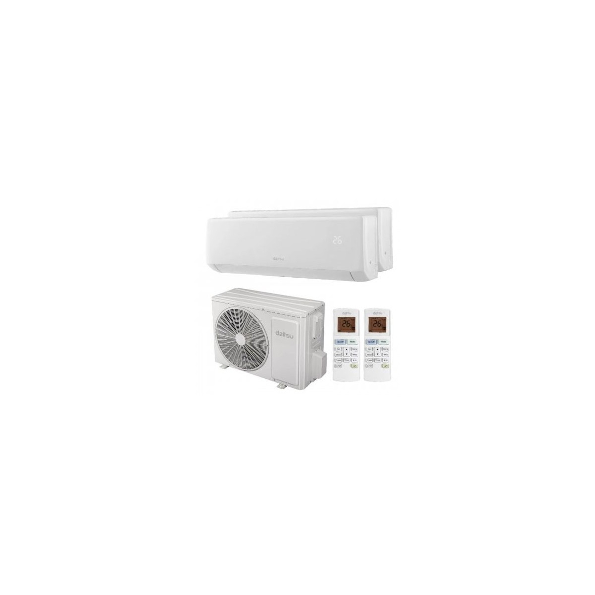 Aire Acondicionado Multisplit Daitsu DSM 9U2KDB.UE18 Inverter 4300 Frigorias