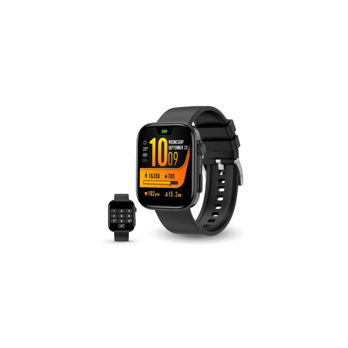 Smartwatch Contact iStyle Ksix LEXC002 Negro Sumergible
