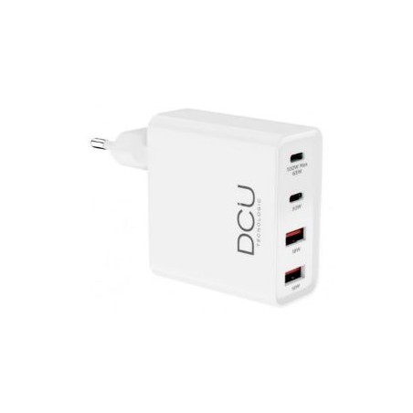 Cargador para Movil Dcu 37300770 White 100w 2Usb-c + Usb-a