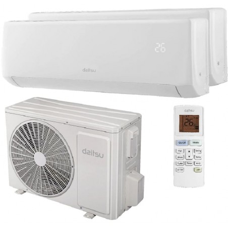 Aire Acondicionado Daitsu DSM9U2KDB2EUE18 de 4300 Fr 2X1 Inverter