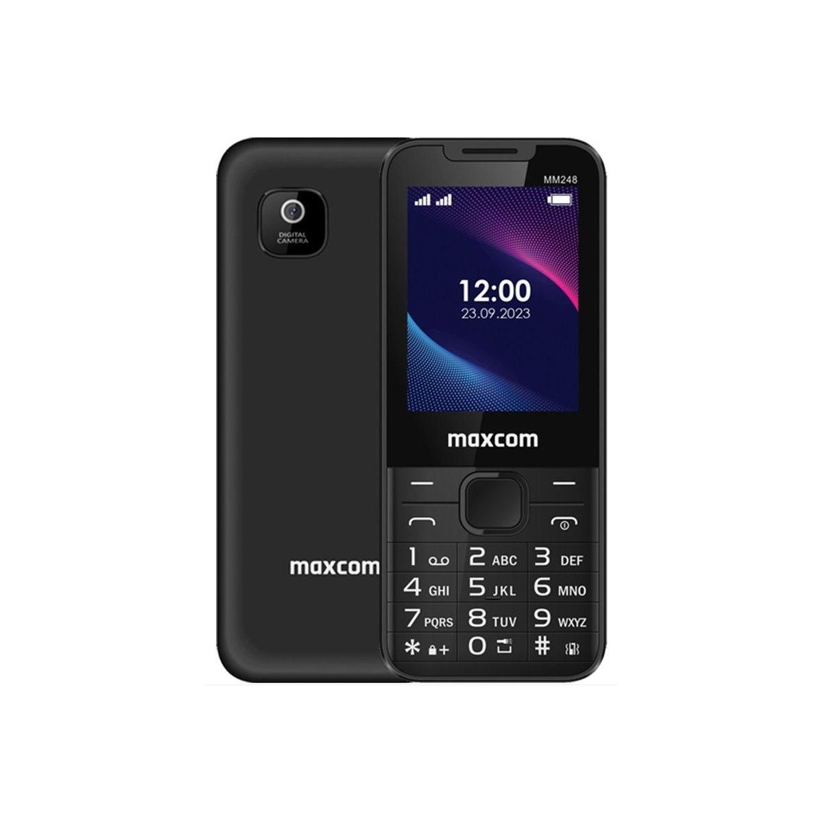 Telefono Movil Maxcom MM248 2,4" 4G Black 2,4"