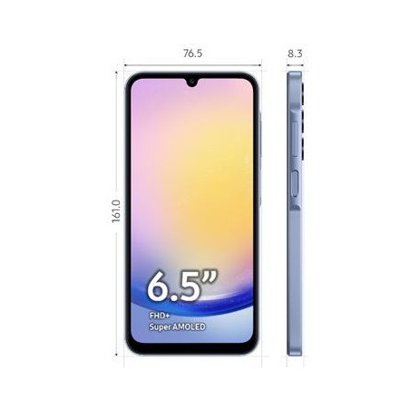 Telefono Movil Samsung Galaxy A25 5G 6.5" 6Gb 128Gb Azul