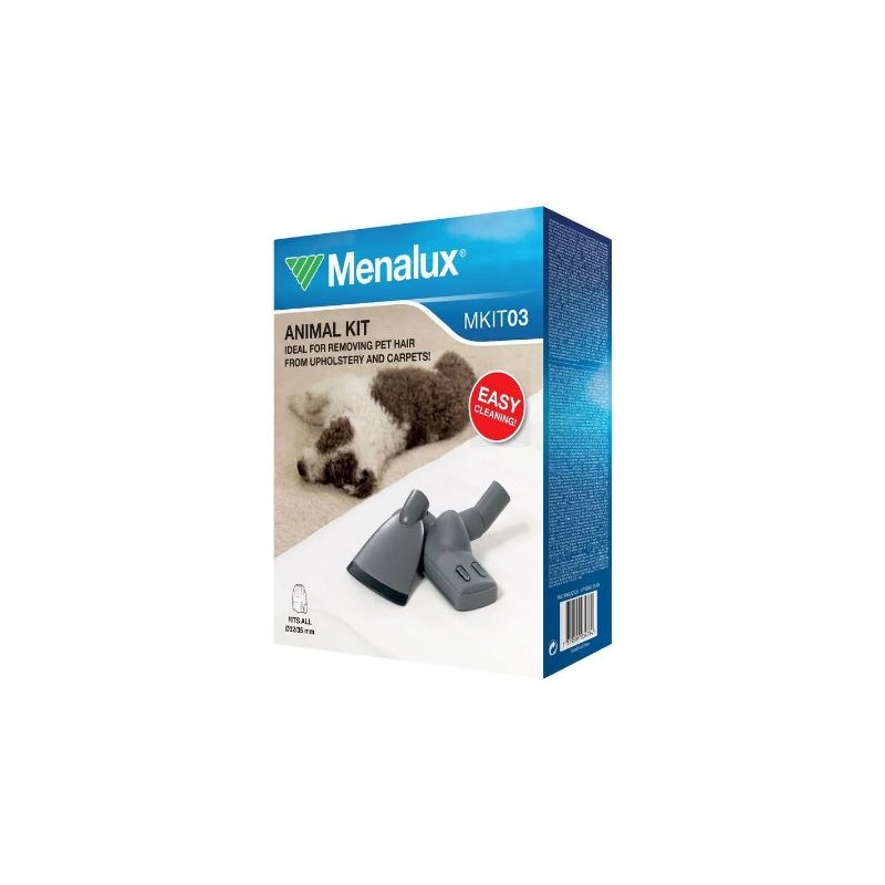 Kit Animales Boquillas para Aspiradoras Menalux MKIT03