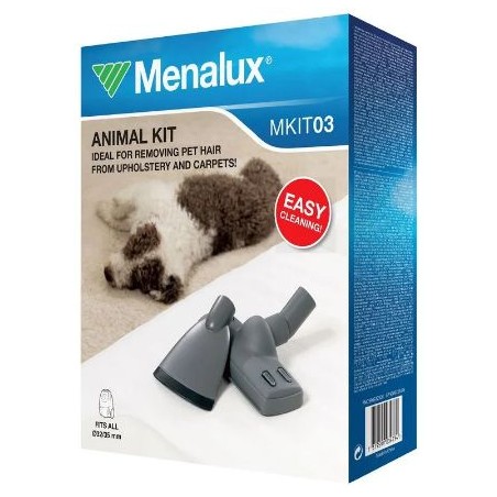 Kit Animales Boquillas para Aspiradoras Menalux MKIT03