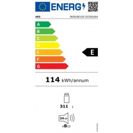 Frigorífico Integrable Aeg SKE818E9ZC