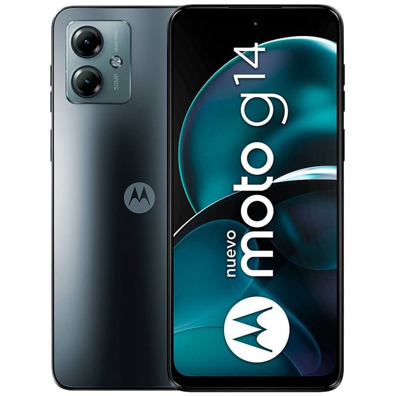 Telefono Motorola MOTOG14 de 4Gb/128Gb Gris