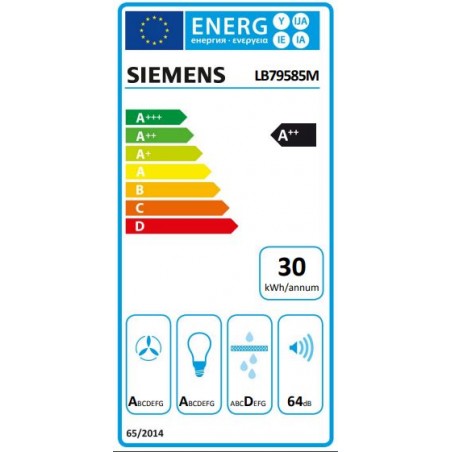 Campana Siemens LB79585M de 70cm Inox