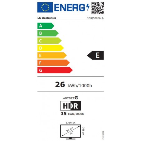 Television Led Lg 32LQ570B6LA Smart Tv