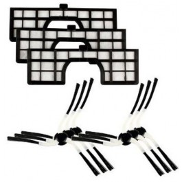 Comprar Kit 6 Cepillos + 3 Filtros Hepa Originales Menalux Oferta Outlet