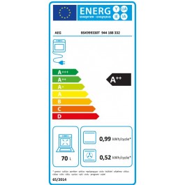 Horno Aeg BSK999330T de 60cm LIMPIEZA AL VAPOR