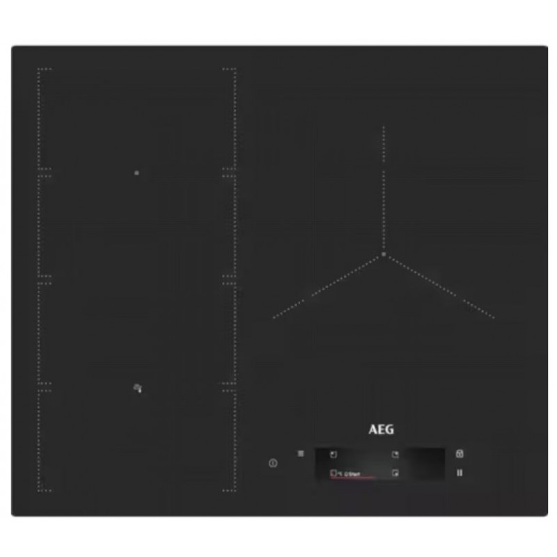 Placa Induccion Aeg IAE63851IB de 60cm 3 Fuegos