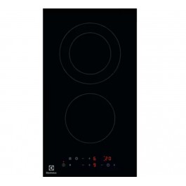 Comprar Placa Vitrocerámica Electrolux LHR3233CK de 30cm 2 zonas Oferta Outlet