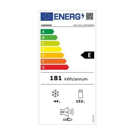 Frigo LIEBHERR CTe2131 de 125cm Blanco